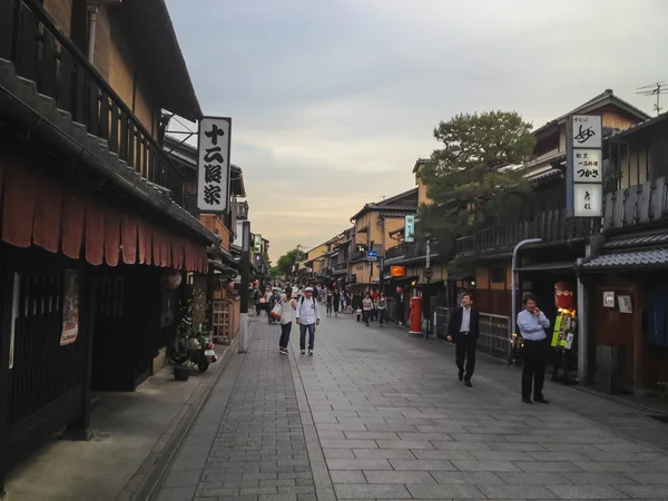 Kyoto Japan May Gion Kyoto Japan May 2013 Gion Kyoto — Stock Photo, Image