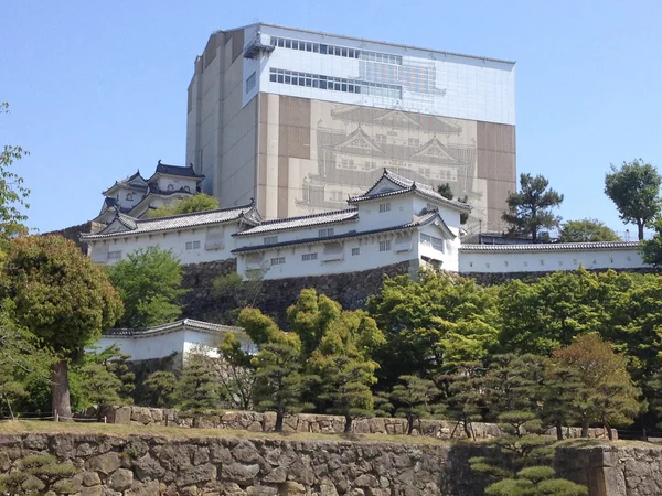 Renovovaný Hrad Himeji Světové Dědictví Japonsko — Stock fotografie