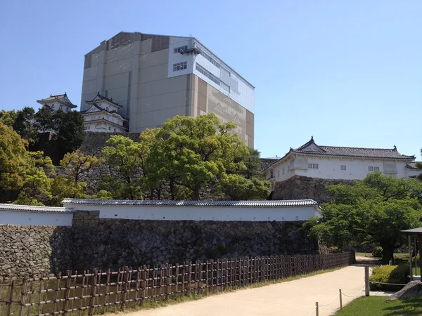 Renovovaný Hrad Himeji Světové Dědictví Japonsko — Stock fotografie