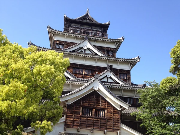 Castillo Hiroshima Hiroshima Japón — Foto de Stock