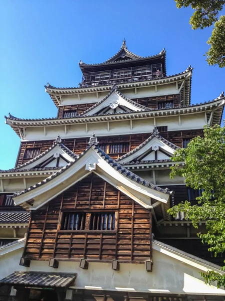 Hirošimský Hrad Hirošima Japonsko — Stock fotografie