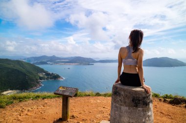 Dragon 's Back dağ yolu, Hong Kong' daki en iyi şehir yürüyüş yolu.