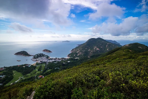 Dragon Back Mountain Trail Melhor Trilha Caminhadas Urbanas Hong Kong — Fotografia de Stock