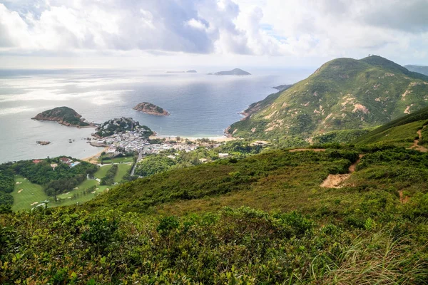 Dragon Back Mountain Trail Miglior Sentiero Urbano Hong Kong — Foto Stock