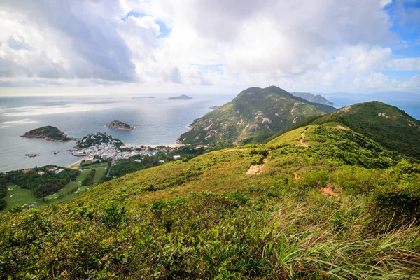 Dragon Back Mountain Trail Miglior Sentiero Urbano Hong Kong — Foto Stock