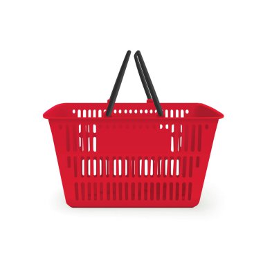 Gerçekçi alışveriş sepeti