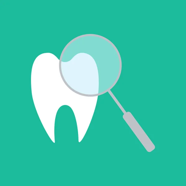 Illustration zur Zahnpflege — Stockvektor