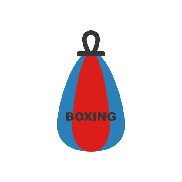 Saco de boxeo ilustración — Archivo Imágenes Vectoriales