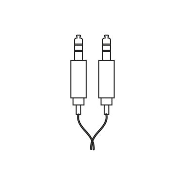 Aux cable illustration