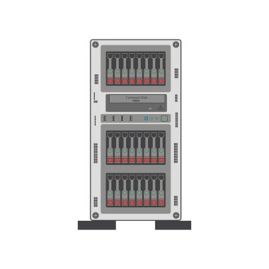 Server simge vektör