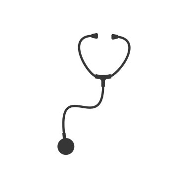 stetoskop vektör çizim