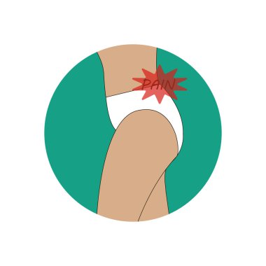 Sırt ağrısı illüstrasyon