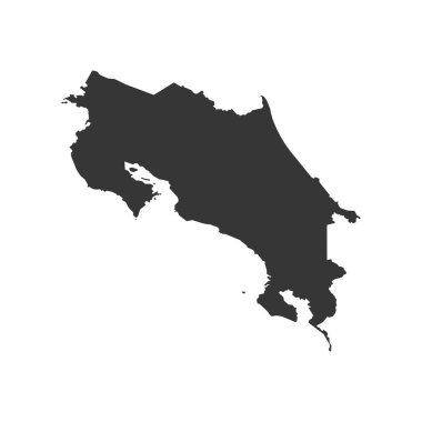 Costa Rica Haritası