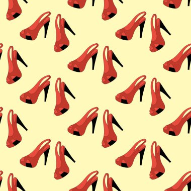 Ayakkabı seamless modeli