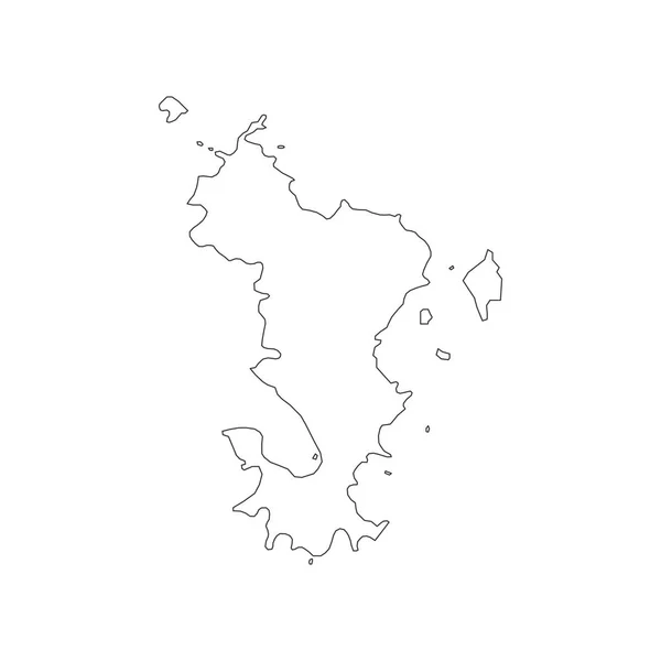 Plan de Mayotte — Image vectorielle