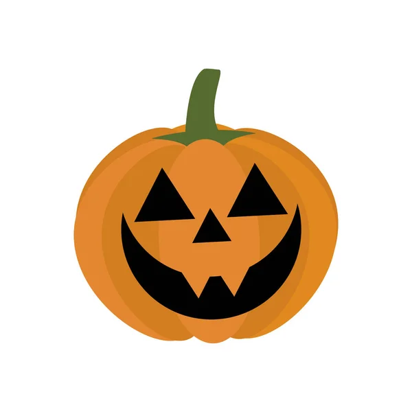 Illustration citrouille Jack-o-lantern — Image vectorielle