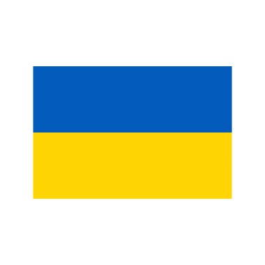 Ukrayna bayrağı illüstrasyon