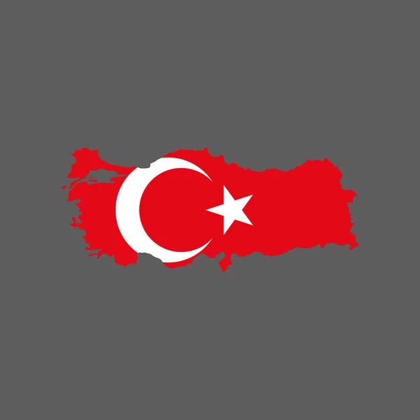 Turkey, Turkish flag, map and button. — Stock Vector © cobalt88 2506930