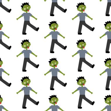 Zombie halloween kostüm desen