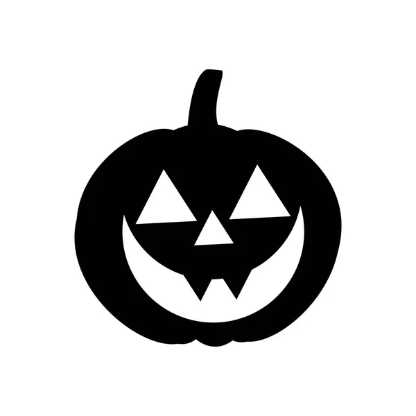 Illustration citrouille Jack-o-lantern — Image vectorielle