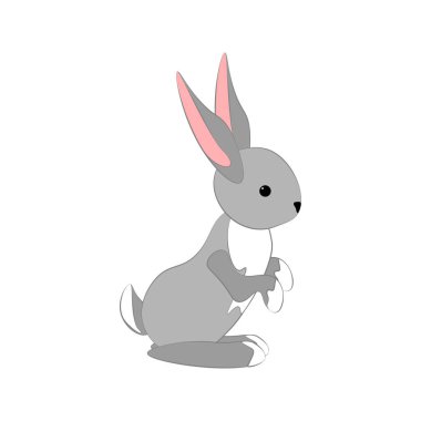 Paskalya Bunny vektör çizim