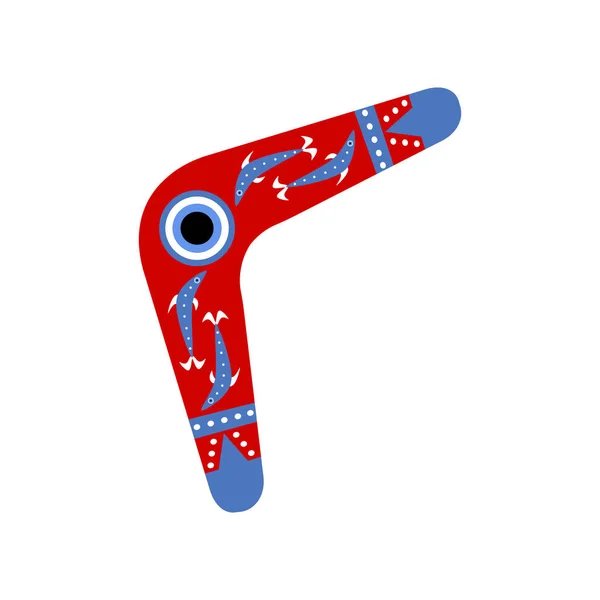 Boomerang arma illustrazione — Vettoriale Stock