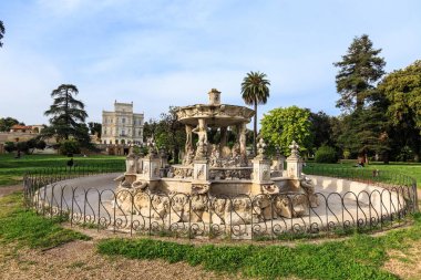 Fontain Bernini koklea içinde Villa Doria Pamphili, Via Aurelia Antica adlı