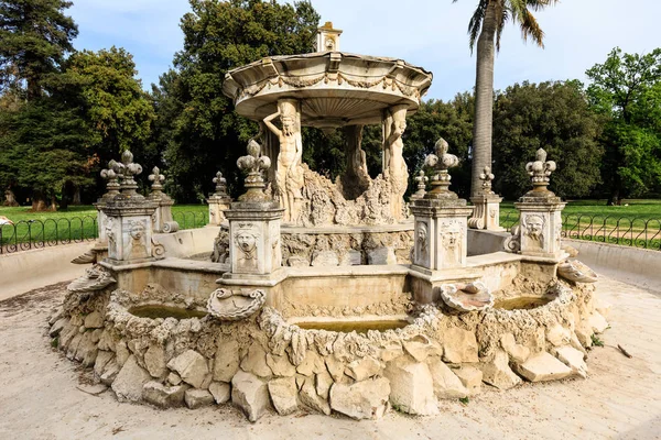 Fontain Bernini named Cochlea in Villa Doria Pamphili at the Via Aurelia Antica