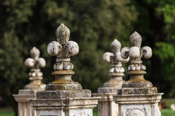 Fragment of Fontain Bernini named Cochlea in Villa Doria Pamphili