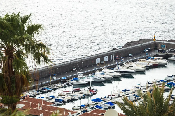 Los Gigantes sea port, Tenerife, Canary Islands, Spain. — Stock Photo, Image
