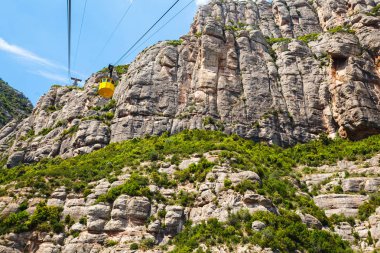 Montserrat köprü Monoray tren, Catalonia, İspanya için göster