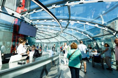 ziyaret edenler Brighton sahil kuş-göz görüş manzarasının keyfini çıkarın.