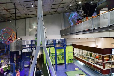 Amsterdam 'daki Nemo Bilim Merkezi' nin içinde. Müzenin kökeni 1923 'tür.