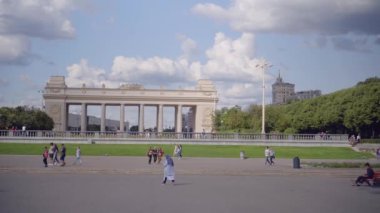 Gorky Park Müzesi. Moskova 'nın modern popüler görüntüsüne merkezi giriş