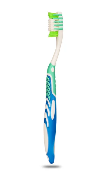 Brosse à dents isolée sur fond blanc — Photo