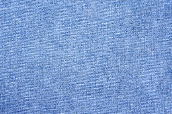Niebieska bawełniana tkanina tło — Zdjęcie stockowe
