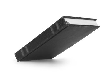 Beyaz arkaplan üzerine eski bir kitap