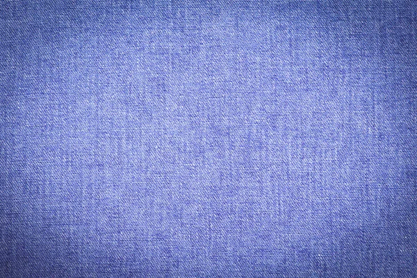 Blauw katoenen doek achtergrond — Stockfoto