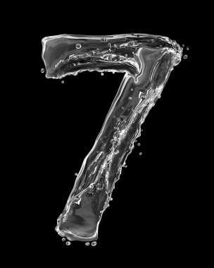 Su sıçraması ile yapılan 7 numaralı 