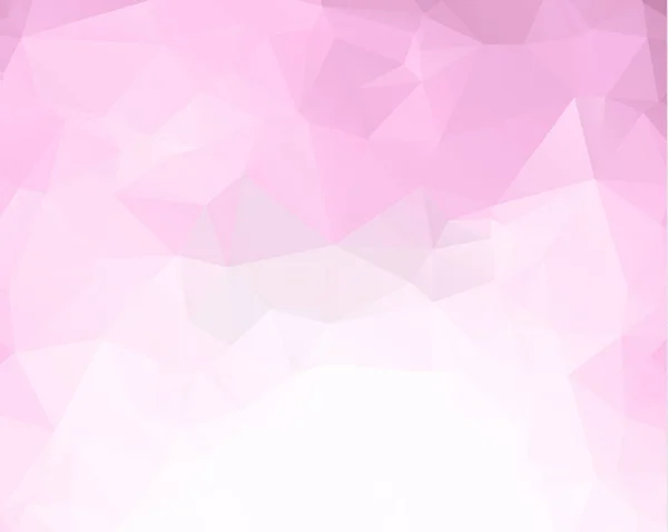 Diseño de fondo de triángulo rosa. Fondo geométrico en origami — Vector de stock