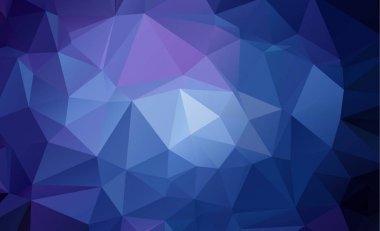 Düşük çokgen üçgen desen arka plan