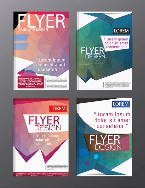 Düzen tasarım şablonu yıllık rapor el ilanı broşür Modern backgr