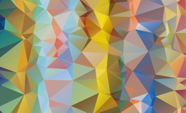 olygonal arka plan üçgen mavi rengini oluşan 