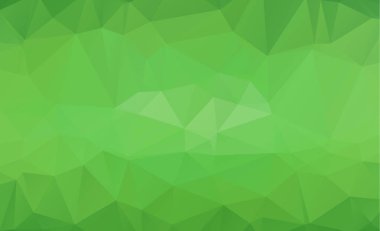 Üçgen oluşur soyut yeşil. Geometrik arka plan 