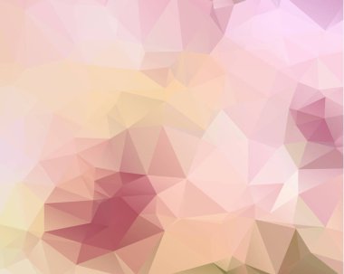 Hangi oluşur çok renkli mor, pembe poligonal illüstrasyon,