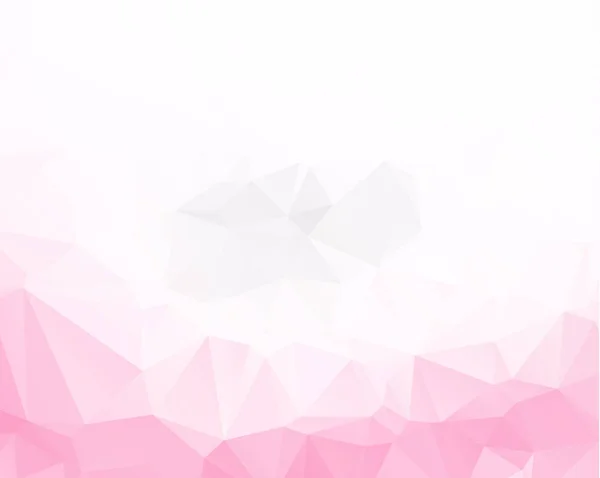 Рожевий трикутник фон дизайн. Геометричні фон в орігамі — стоковий вектор