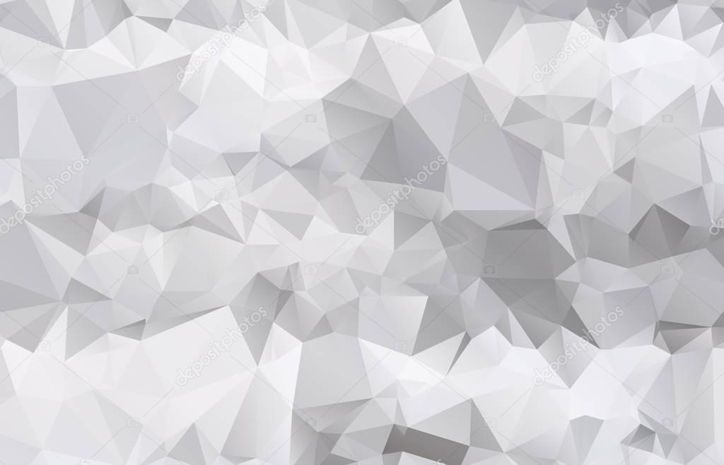 Abstract Light gray mosaic background