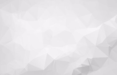 Işık gri vektör bulanık üçgen arka plan tasarımı. Geometrik b