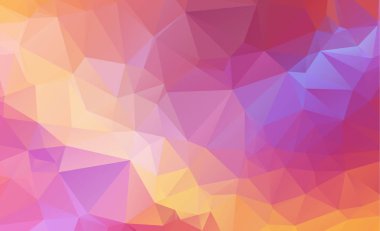 differe üçgen oluşan düşük Poli geometrik arka plan