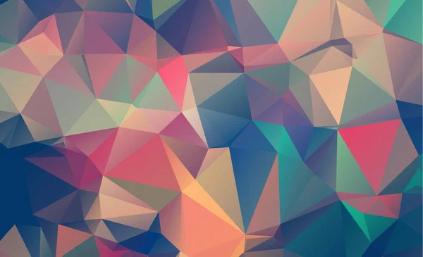 Abstrakte geometrische Hintergründe in voller Farbe — Stockvektor